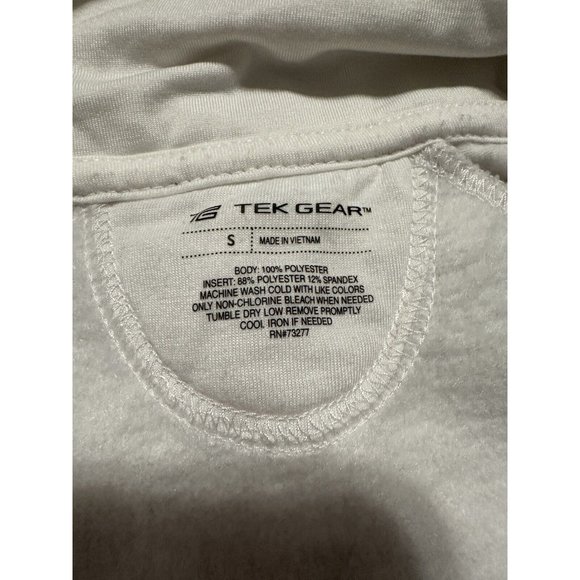 Tek Gear Womans Full Zip Jacket  Soft Lining Thumb Holes In Sleeves Size Small - Picture 7 of 9